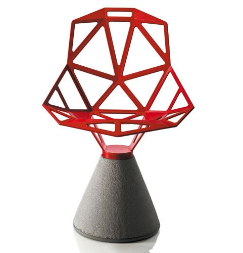 Chaise CHAIR ONE de Magis, Rouge