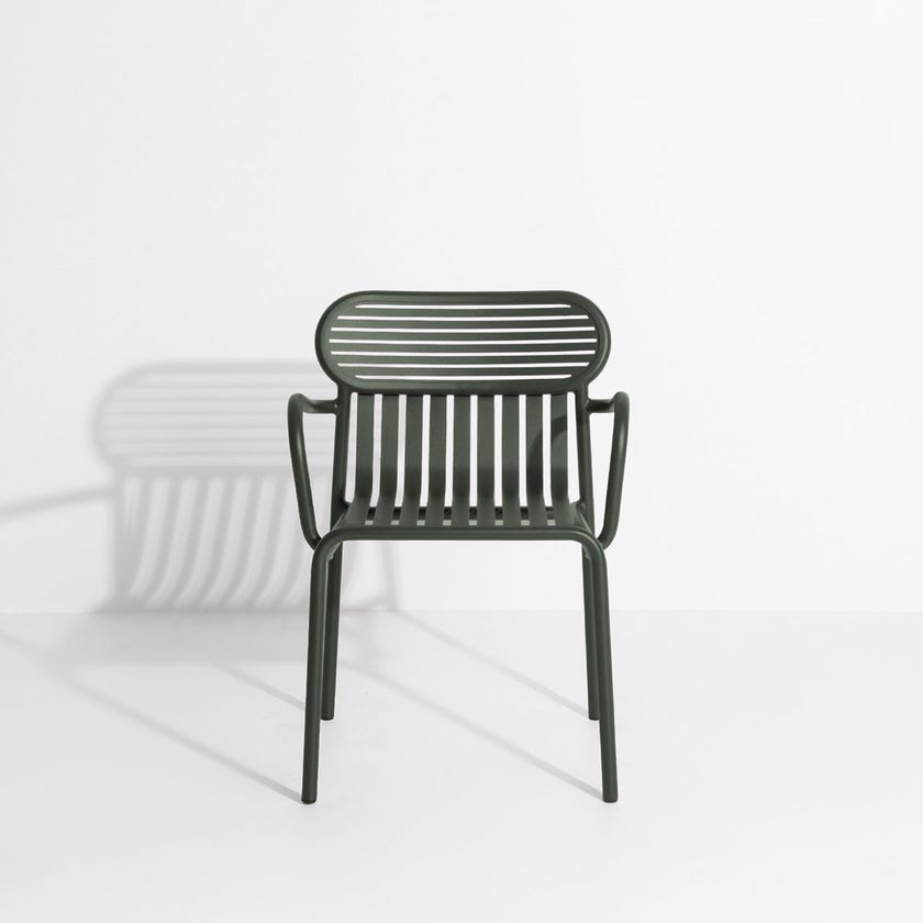 Fauteuil WEEK-END de Petite Friture, Vert Bouteille Fauteuil WEEK-END de Petite Friture, Vert Bouteille