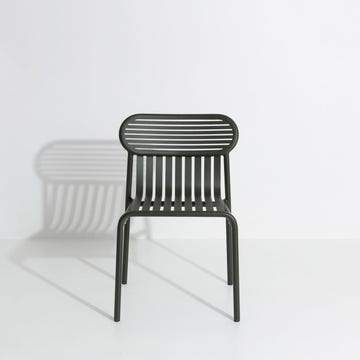 Chaise WEEK-END de Petite Friture, Vert Bouteille 