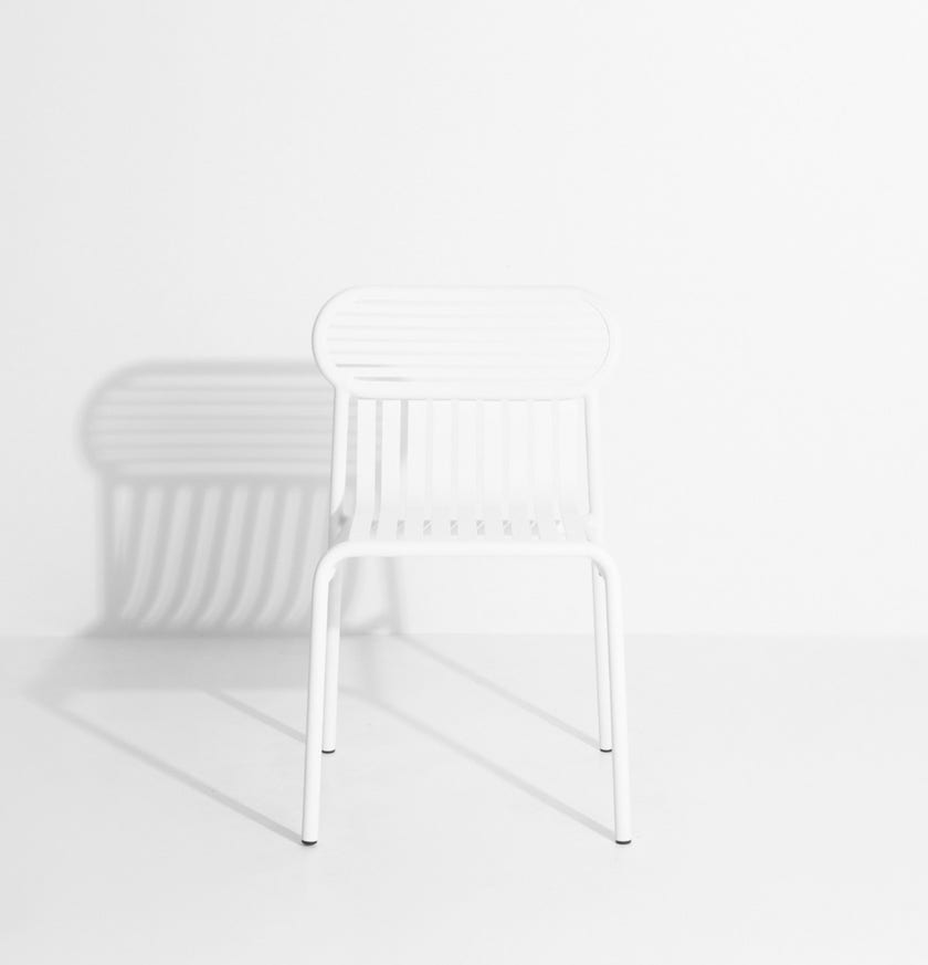Chaise WEEK-END de Petite Friture, Blanc