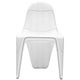 CHAISE F3, Blanc laqué de VONDOM