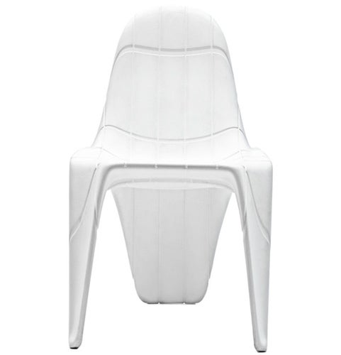 CHAISE F3, Blanc laqué de VONDOM