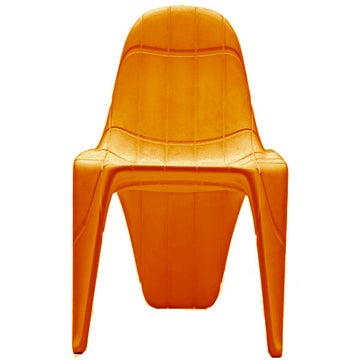 CHAISE F3, Orange de VONDOM
