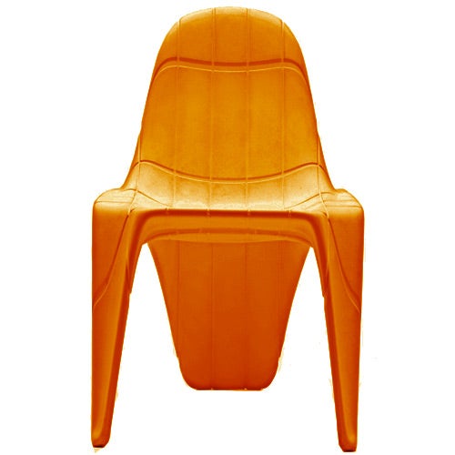 CHAISE F3, Orange de VONDOM CHAISE F3, Orange de VONDOM