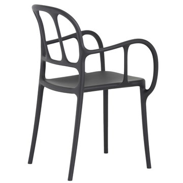 CHAISE MILA, Noir de MAGIS CHAISE MILA, Noir de MAGIS