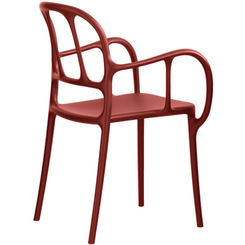 CHAISE MILA, Rouge de MAGIS CHAISE MILA, Rouge de MAGIS