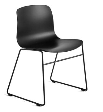 Chaise AAC08 de Hay, Piétement en aluminium teinté noir, Black 2.0 Chaise AAC08 de Hay, Piétement en aluminium teinté noir, Black 2.0