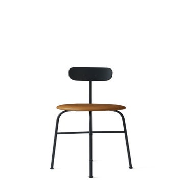 Chaise AFTEROOM 4 de Audo Copenhagen, Noir/Cognac