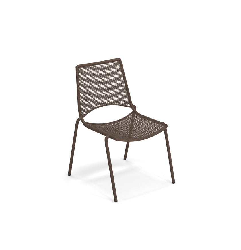 Chaise ALA de Emu, Marron d'inde