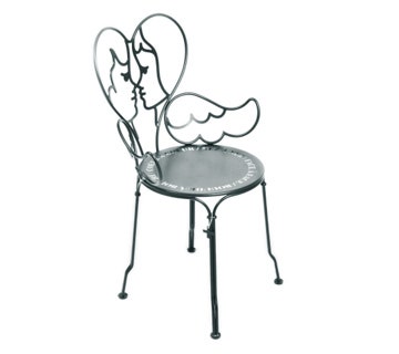 Chaise ANGE de Fermob gris orage Chaise ANGE de Fermob gris orage