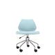 Chaise avec roulettes MAUI, Bleu clair