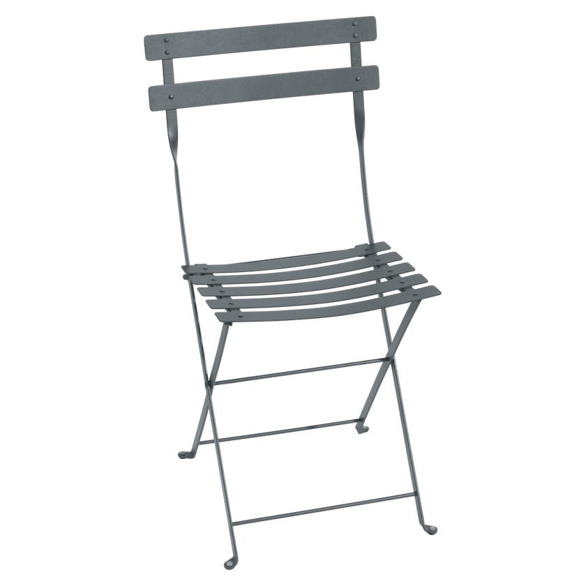 Chaise BISTRO métal de Fermob, gris orage Chaise BISTRO métal de Fermob, gris orage