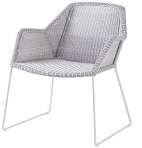 Chaise BREEZE de Cane-line, blanc