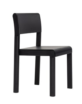 Chaise BURLY de Woak, Chêne laqué, Noir Chaise BURLY de Woak, Chêne laqué, Noir