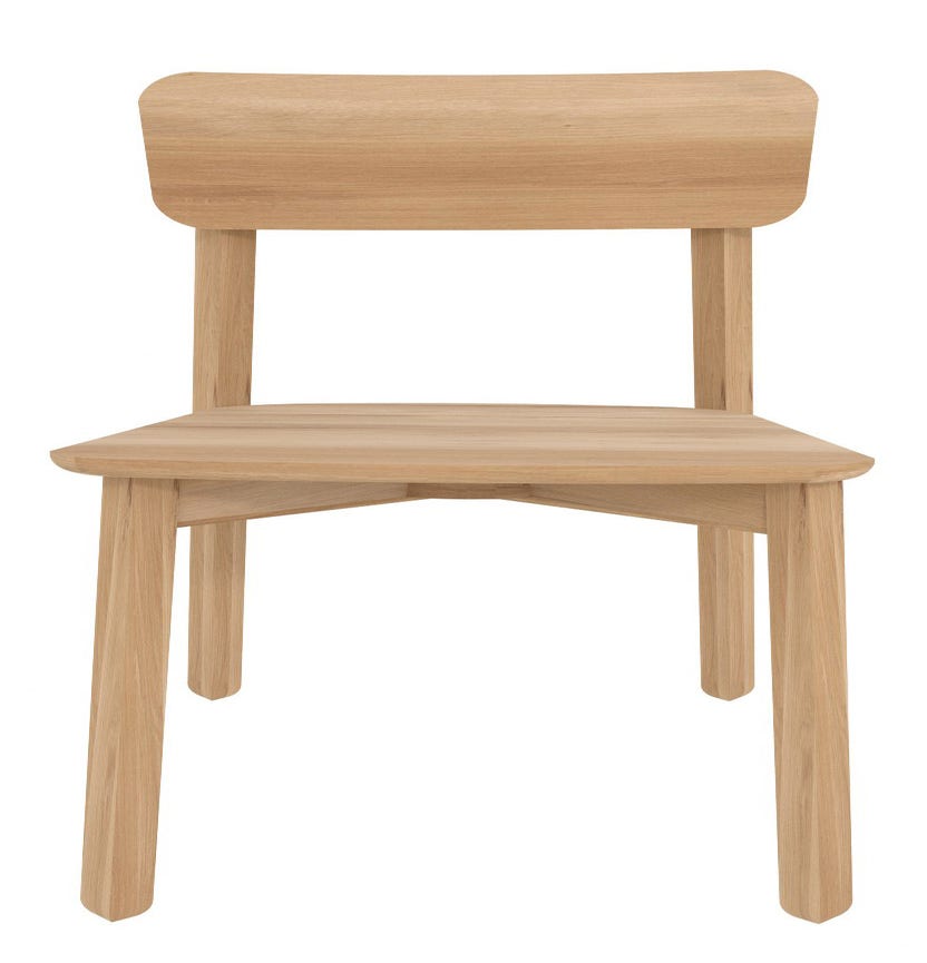 Chaise CASALE d'Ethnicraft, Chêne