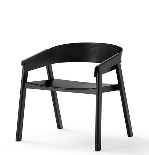Fauteuil COVER de Muuto, Noir