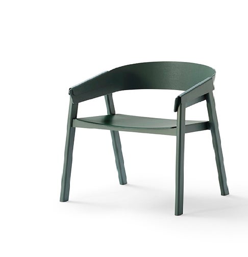 Fauteuil COVER de Muuto, Vert