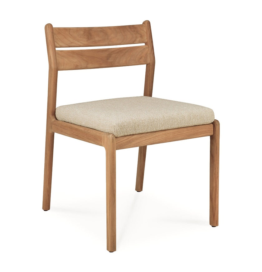 Chaise de jardin Jack - teck - tissue Natural
