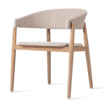 Chaise de repas MONA, Beige
