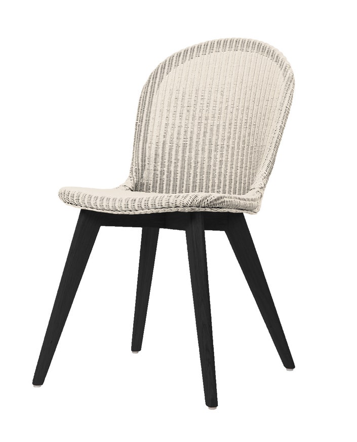 Chaise de repas YANN pieds noir, Sparkle Chaise de repas YANN pieds noir, Sparkle