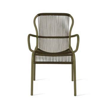 Chaise de table LOOP de Vincent Sheppard, Moss