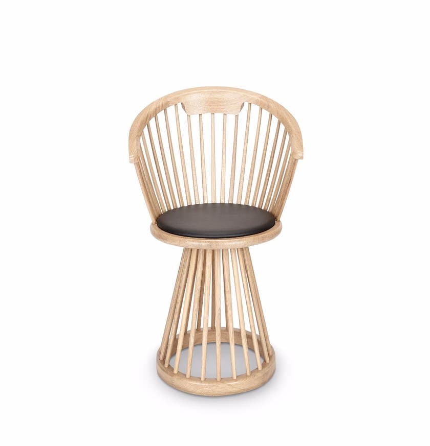 Chaise FAN de Tom Dixon, Naturel