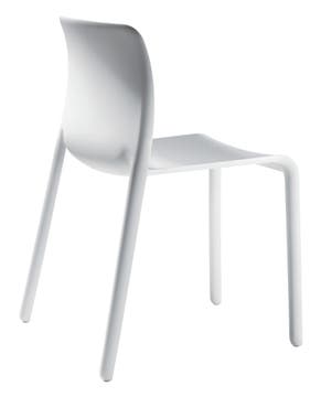 Chaise FIRST de MAGIS, Blanc Chaise FIRST de MAGIS, Blanc