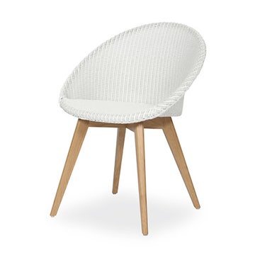 Chaise JOE OAK de Vincent Sheppard, Pure white