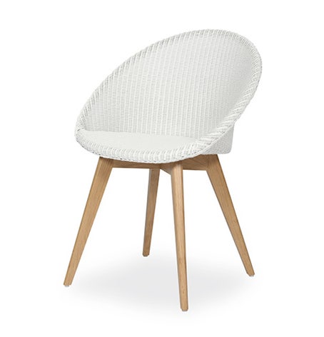 Chaise JOE OAK de Vincent Sheppard, Pure white