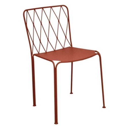 Chaise KINTBURY de Fermob, Piment