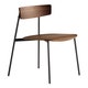 Chaise Kol, Walnut