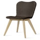 Chaise LILY en chêne, Black wash