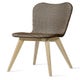 Chaise LILY en chêne, Grège