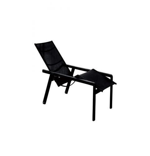 Chaise longue ALURA de Royal Botania, Noir
