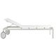 Chaise longue NATAL ALU de Tribù, Blanc