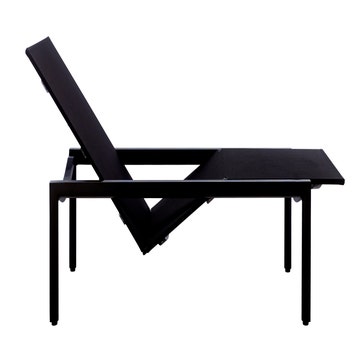 Chaise longue réglable ILLUM de Tribù, Wengé