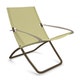 Chaise longue SNOOZE, Marron d'Inde / Beige 