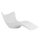 Chaise longue SURF, Blanc