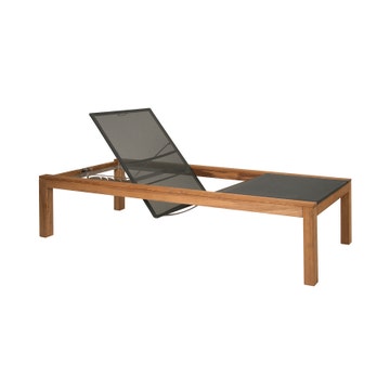 Chaise longue XQI de Royal Botania, Taupe 