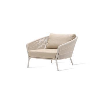 Chaise lounge AKARI, Dune White - Flax - Santal