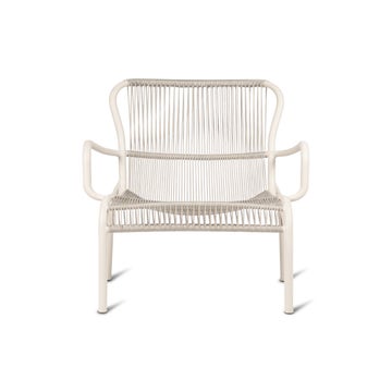 Chaise lounge LOOP de Vincent Sheppard, Dune white