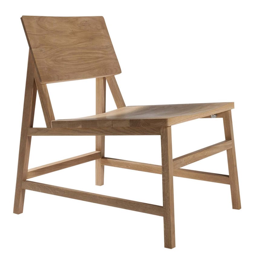 Chaise lounge N2 d'Ethnicraft, Chêne