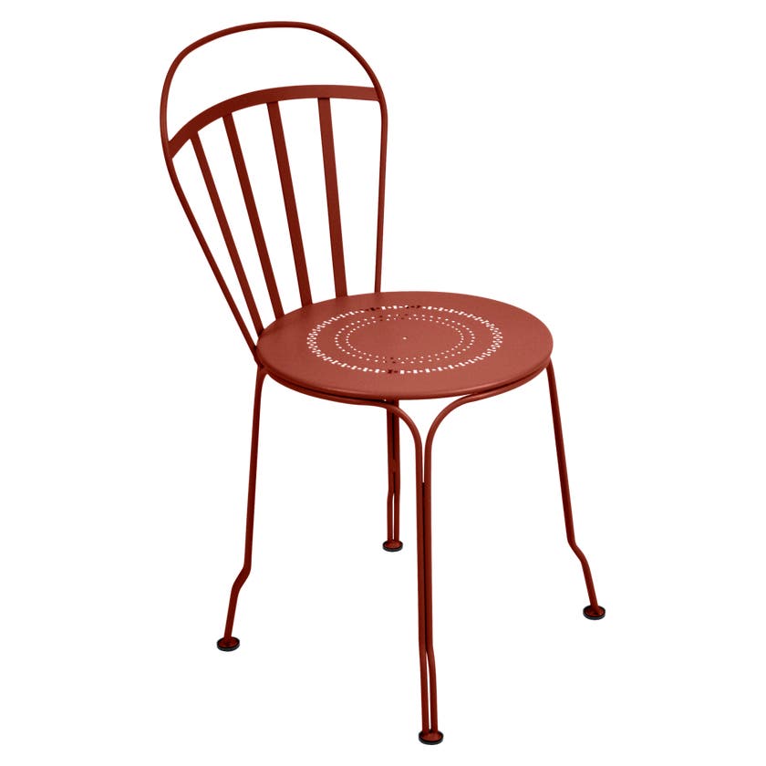 Chaise LOUVRE de Fermob, Orange confite Chaise LOUVRE de Fermob, Orange confite