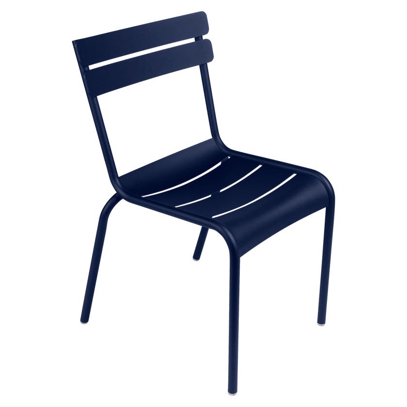 Chaise LUXEMBOURG de Fermob, Bleu abysse Chaise LUXEMBOURG de Fermob, Bleu abysse