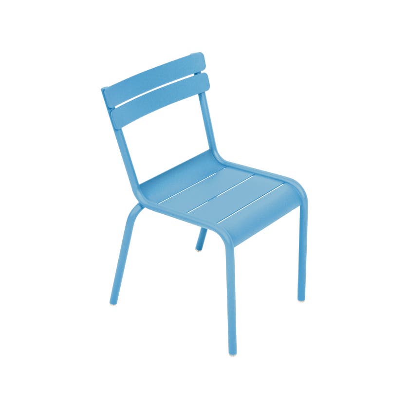 Chaise LUXEMBOURG KID de Fermob, Bleu maya Chaise LUXEMBOURG KID de Fermob, Bleu maya