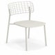 CHAISE LYZE, Blanc mat de EMU