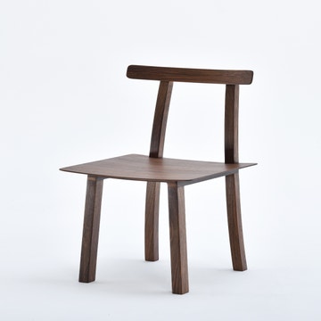 Chaise NERVOSA de Woak, Noyer huilé