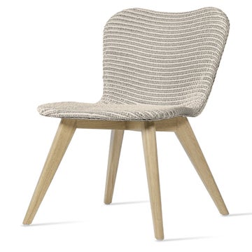 Chaise LILY en chêne, Sparkle