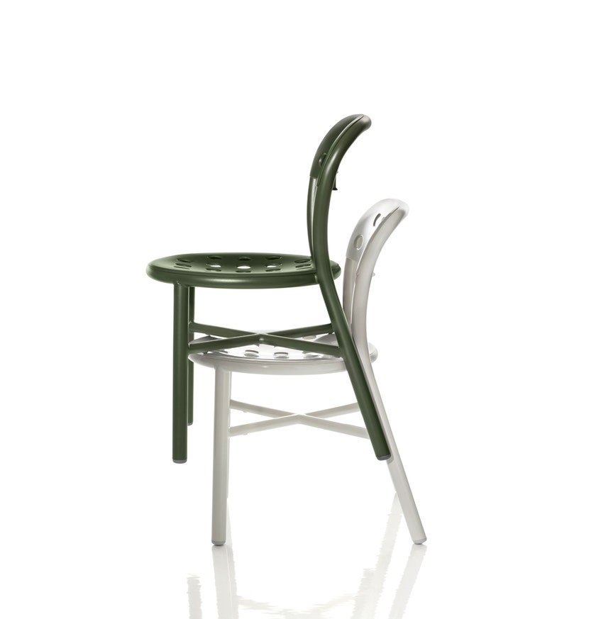 Chaise PIPE de Magis, Blanc