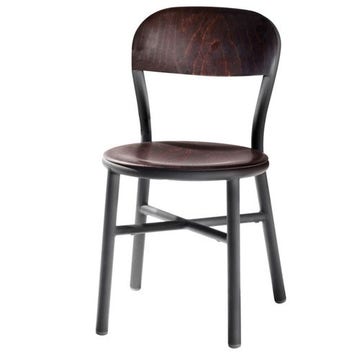 Chaise PIPE de Magis, Hêtre foncé Chaise PIPE de Magis, Hêtre foncé